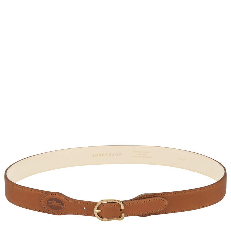 Longchamp 1980 Ladies' Belt Cognac | LC-ZHKX7804