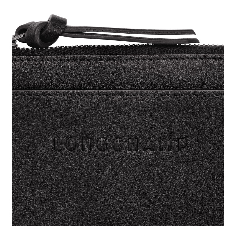 Longchamp 3D Card holder Negras | LC-HSUQ4228