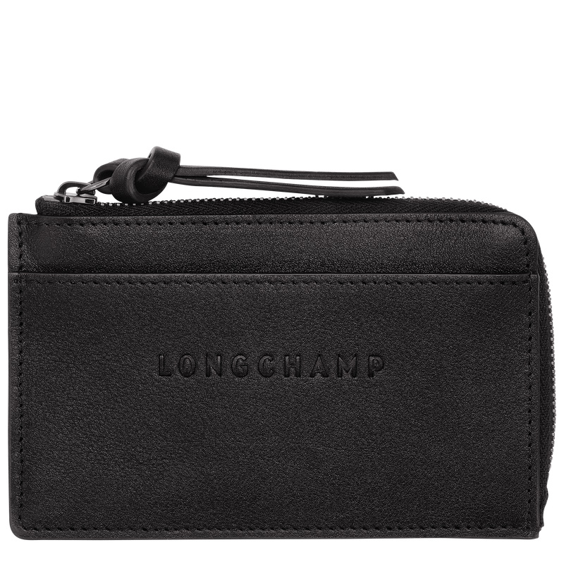Longchamp 3D Card holder Negras | LC-HSUQ4228