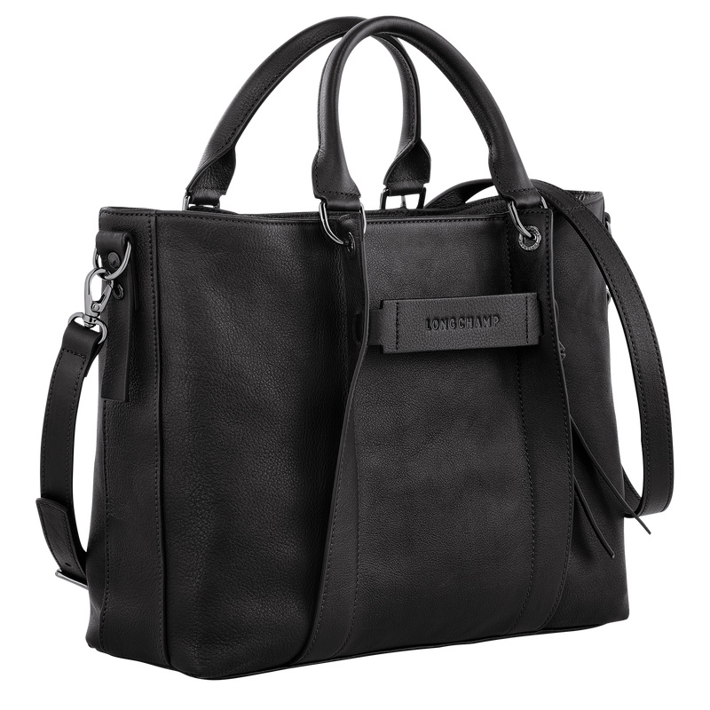 Longchamp 3D L Handbag Negras | LC-IXKM3530