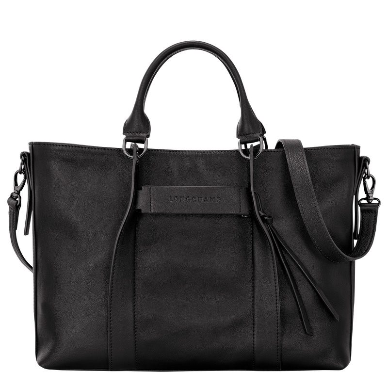 Longchamp 3D L Handbag Negras | LC-IXKM3530
