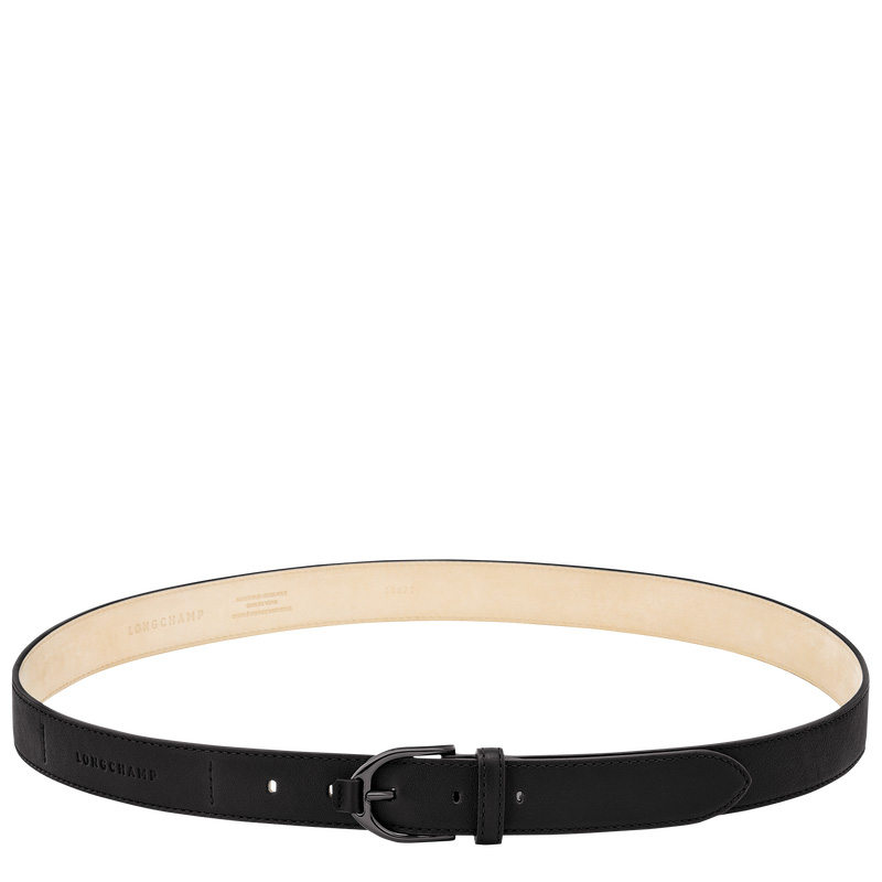 Longchamp 3D Ladies' belt Negras | LC-BSSR5023