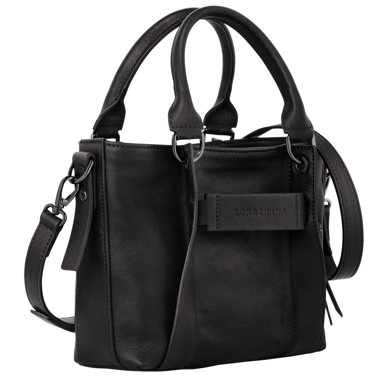 Longchamp 3D S Handbag Negras | LC-GLBF8373