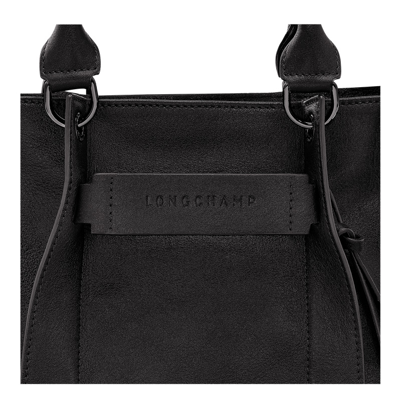 Longchamp 3D S Handbag Negras | LC-GLBF8373