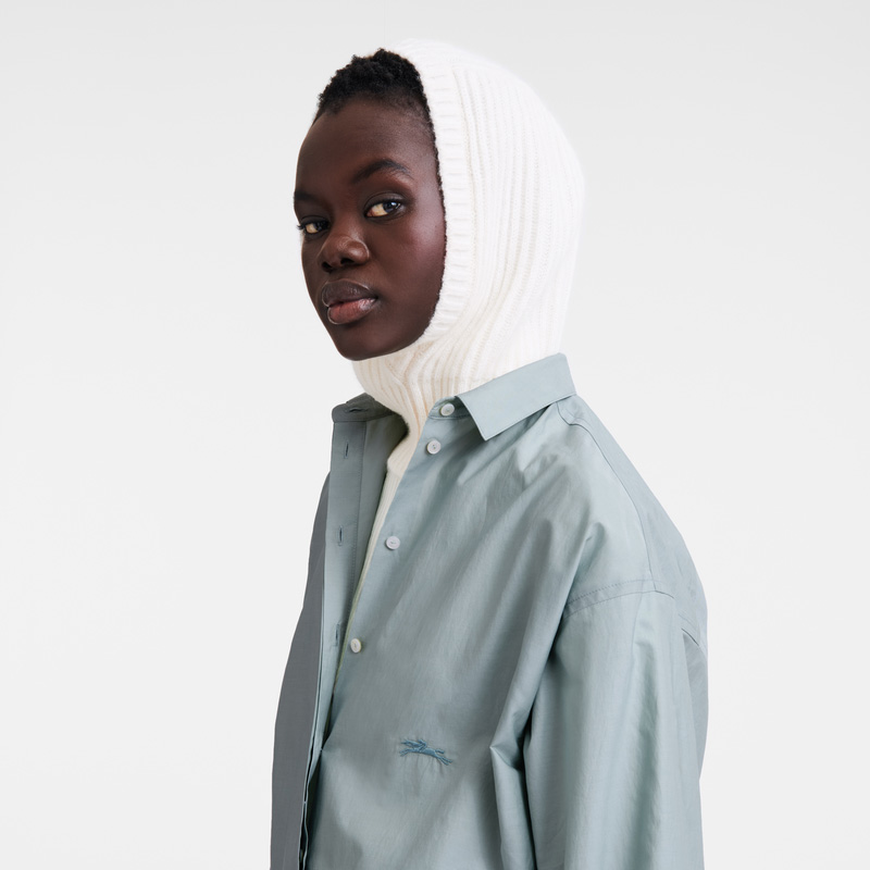 Longchamp Balaclava Ecru | LC-PMUI5977