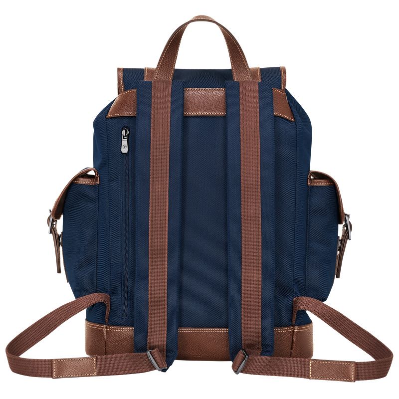 Longchamp Boxford Backpack Azules | LC-TCZJ8189