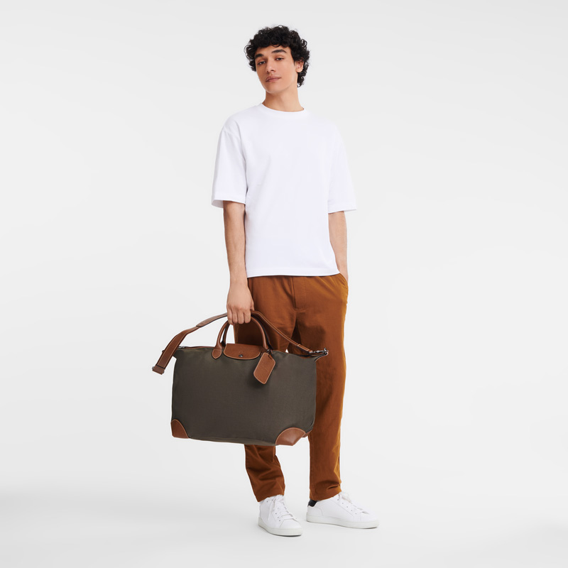 Longchamp Boxford L Travel bag Marrones | LC-SBQS4526