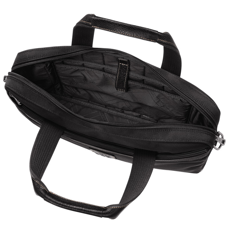 Longchamp Boxford S Briefcase Negras | LC-LLJA9038