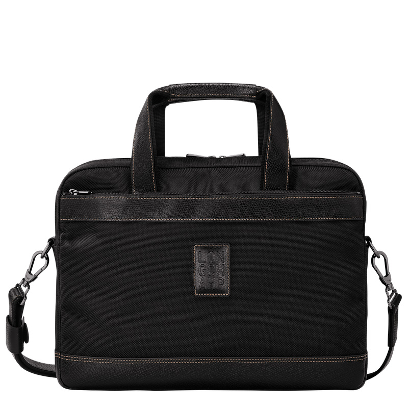 Longchamp Boxford S Briefcase Negras | LC-LLJA9038
