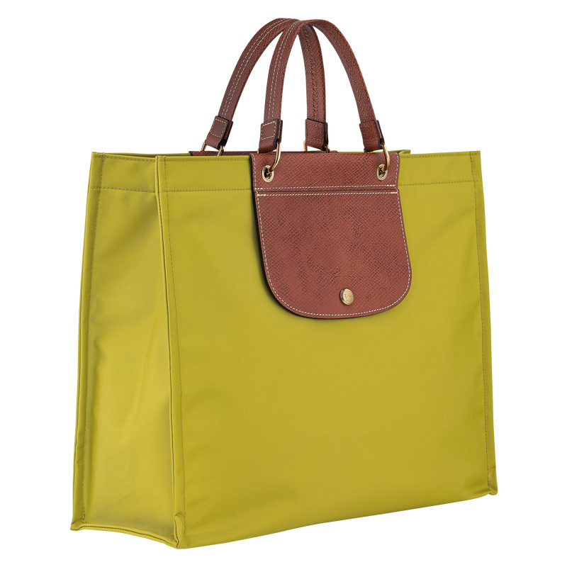 Longchamp Cabas L Tote Bag Verde | LC-DWWD1504