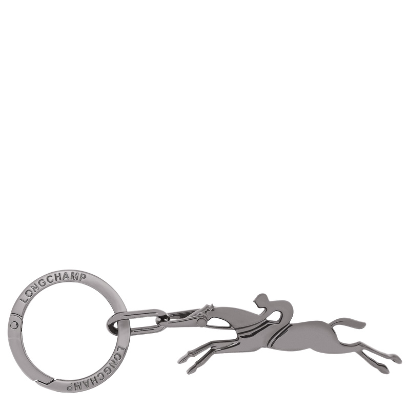 Longchamp Cavalier Keyring Negras | LC-LYUN3963