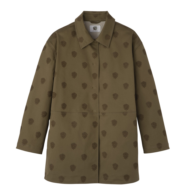 Longchamp Coat Artichoke | LC-QOCT6826
