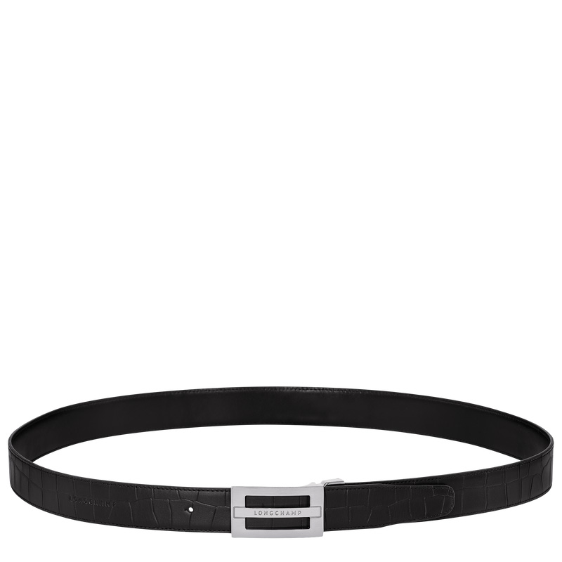 Longchamp Delta Box Men's belt Negras | LC-RHYV0127