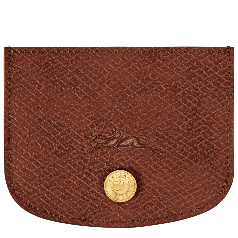 Longchamp Épure Card holder Marrones | LC-TVQB9355