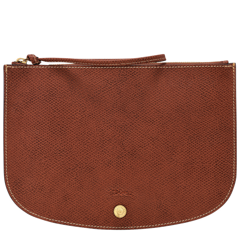 Longchamp Épure Pouch Marrones | LC-VRBS5230
