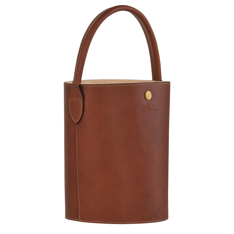 Longchamp Épure S Bucket bag Marrones | LC-IAIV5102