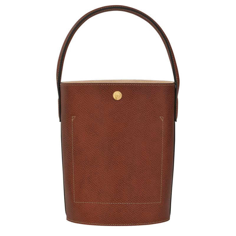 Longchamp Épure S Bucket bag Marrones | LC-IAIV5102