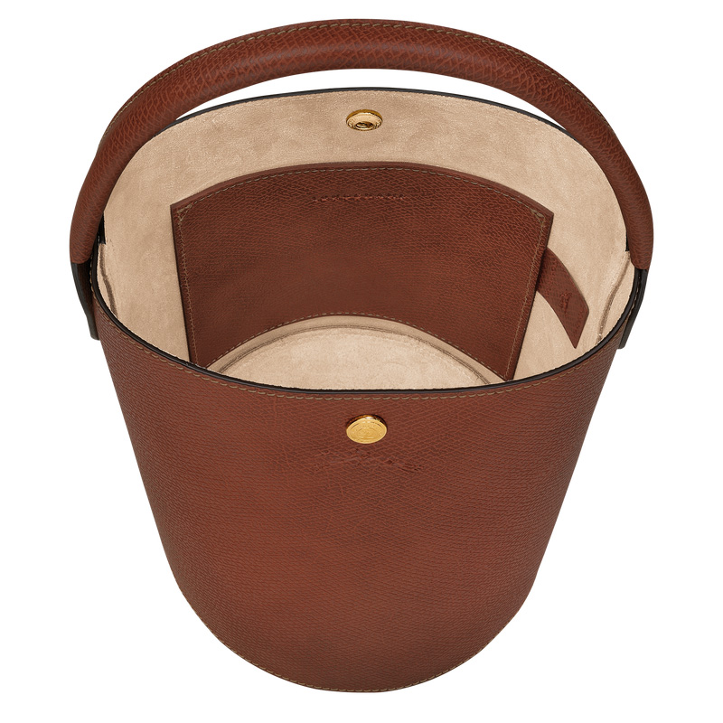 Longchamp Épure S Bucket bag Marrones | LC-IAIV5102
