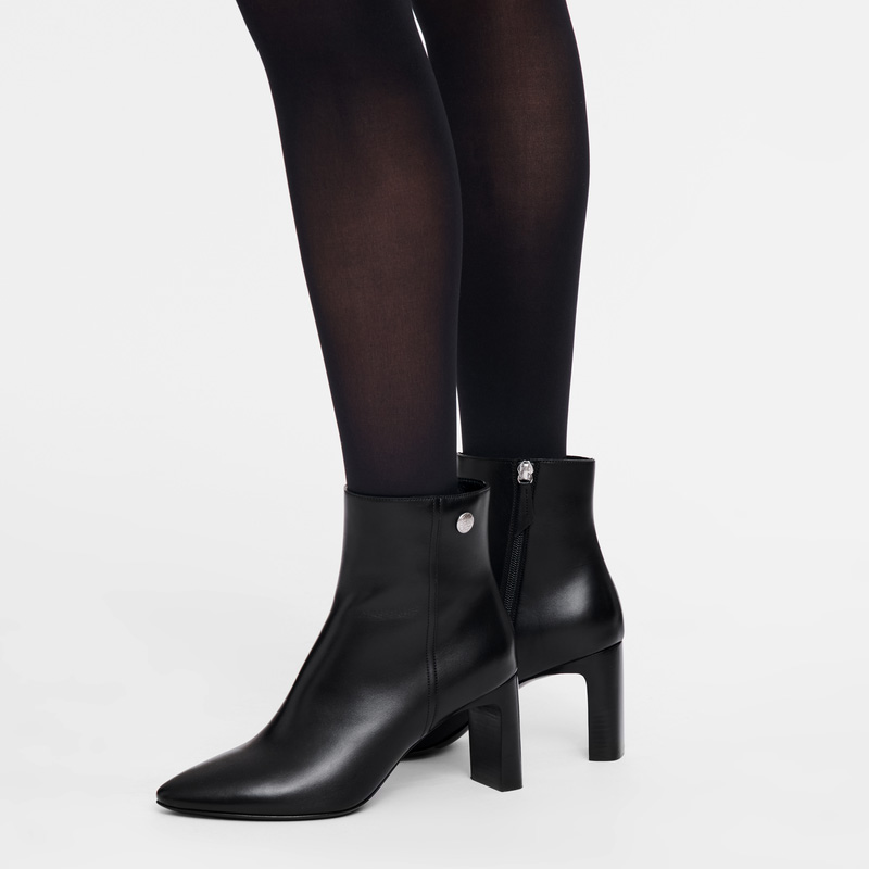 Longchamp Epure Low Boots Negras | LC-GDQH8749