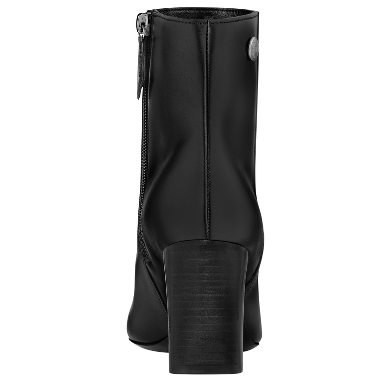 Longchamp Epure Low Boots Negras | LC-GDQH8749