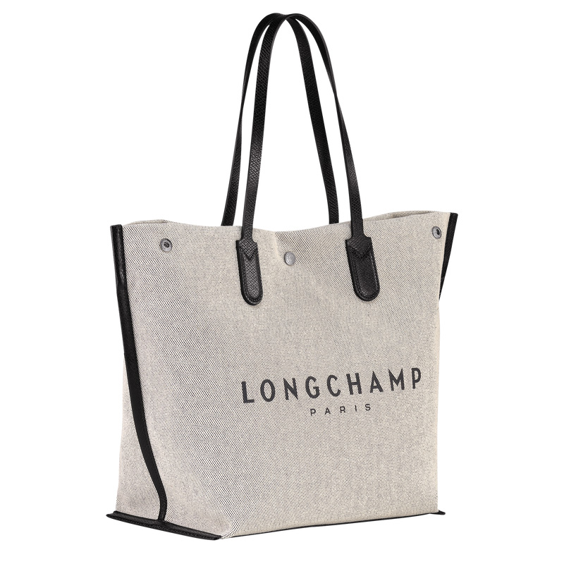Longchamp Essential L Tote bag Ecru | LC-QUEH0212