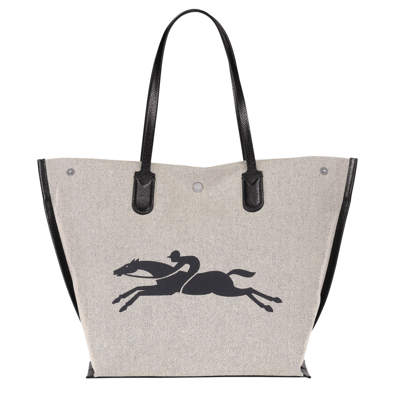 Longchamp Essential L Tote bag Ecru | LC-QUEH0212