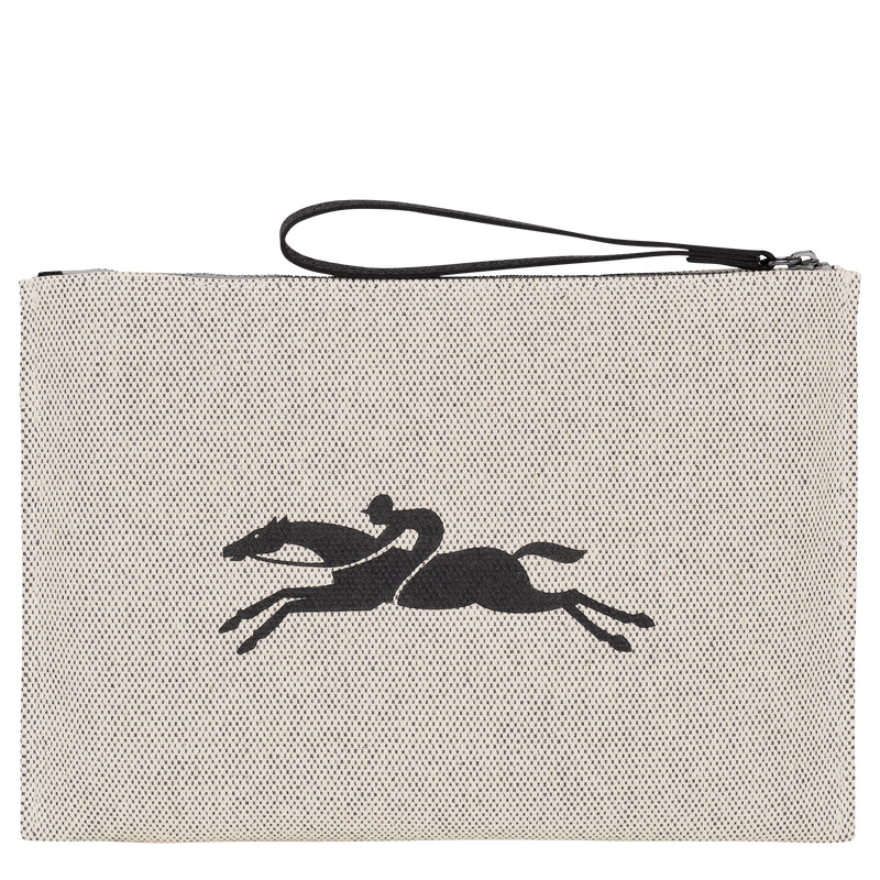 Longchamp Essential Pouch Ecru | LC-PUSN9219