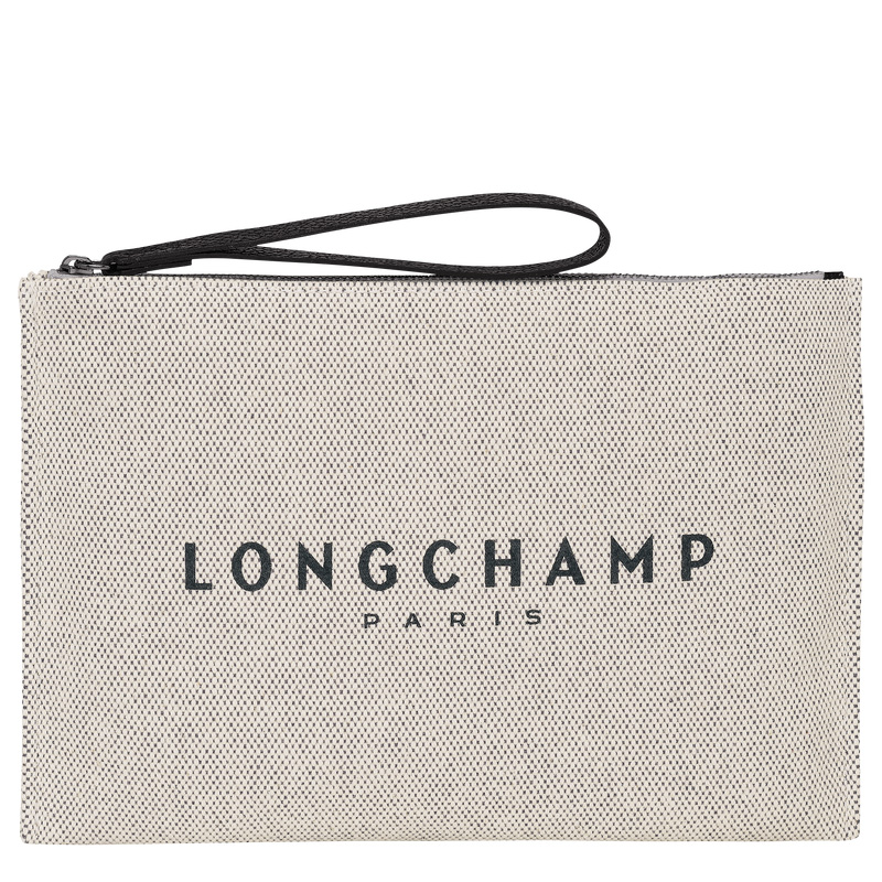 Longchamp Essential Pouch Ecru | LC-PUSN9219