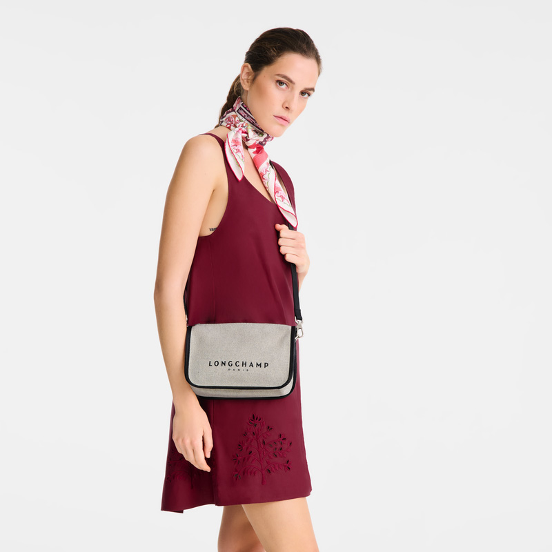 Longchamp Essential S Crossbody bag Ecru | LC-FDHK6132