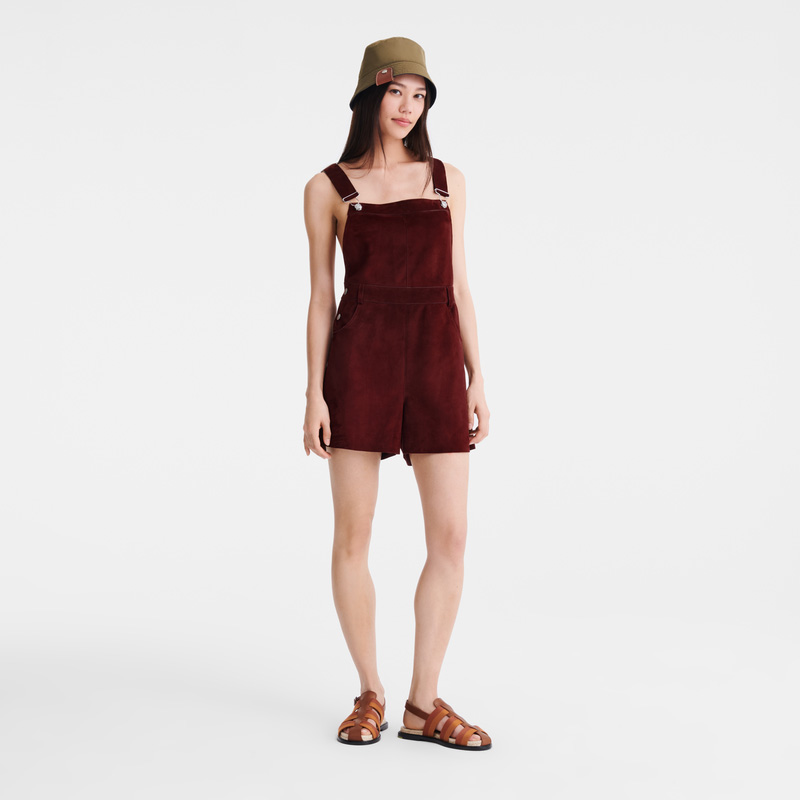 Longchamp Jumpsuit Eggplant | LC-RNIJ9785