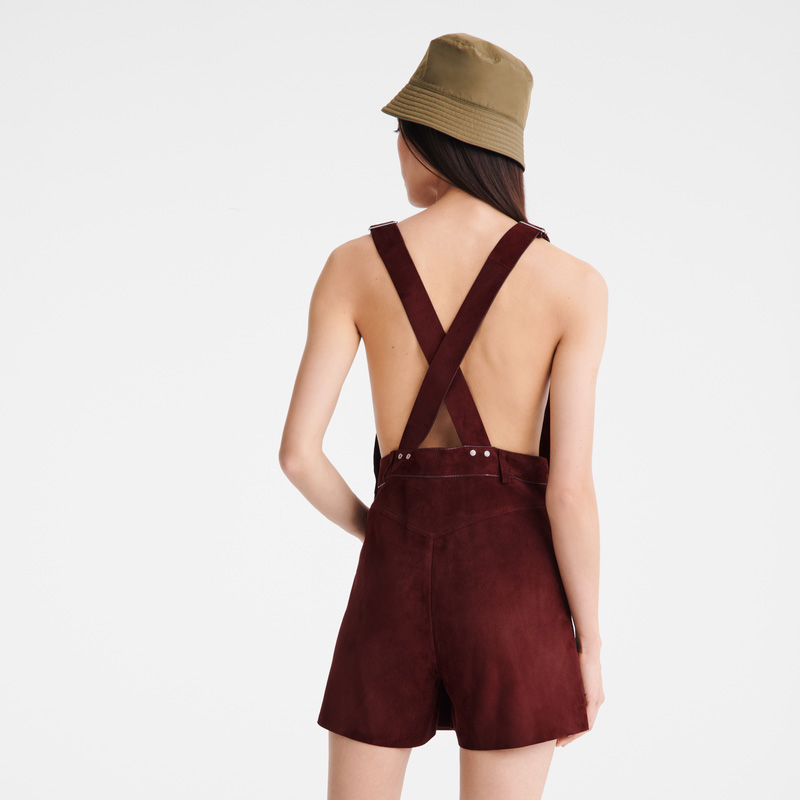 Longchamp Jumpsuit Eggplant | LC-RNIJ9785