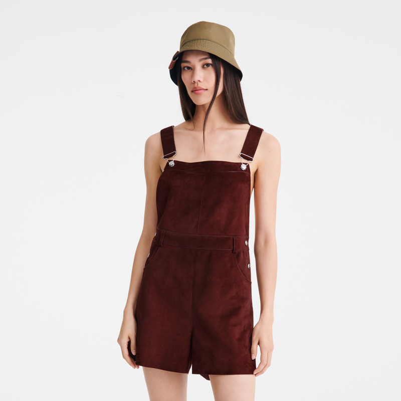 Longchamp Jumpsuit Eggplant | LC-RNIJ9785