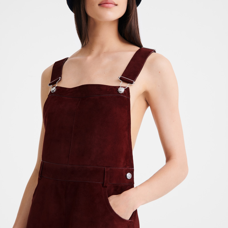 Longchamp Jumpsuit Eggplant | LC-RNIJ9785