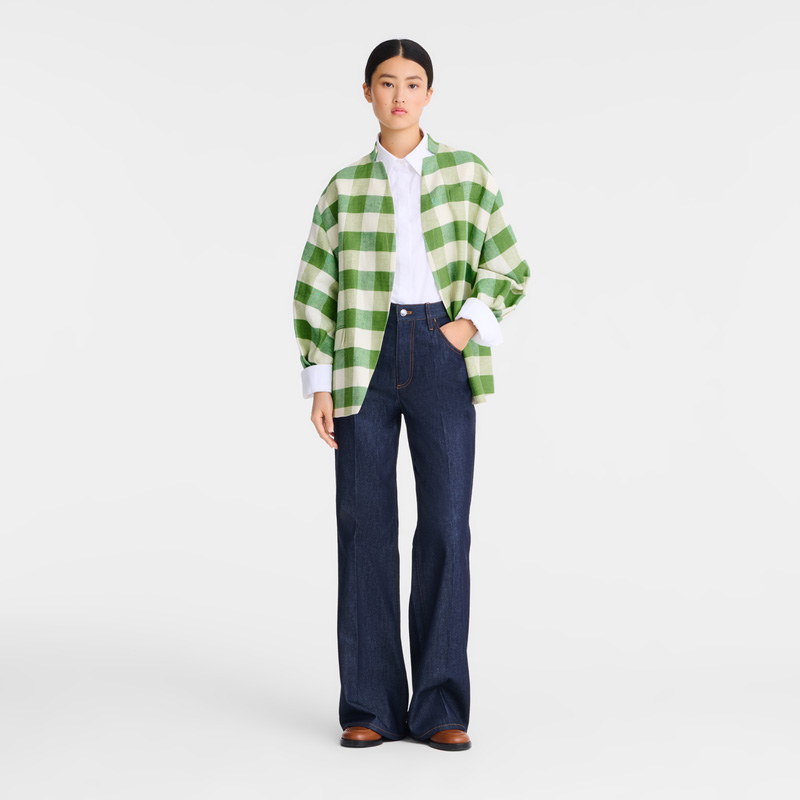 Longchamp Kimono jacket Verde | LC-ZVRZ2985