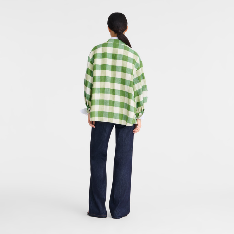Longchamp Kimono jacket Verde | LC-ZVRZ2985