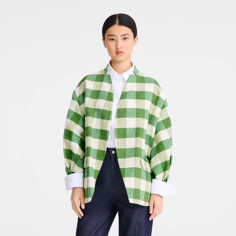 Longchamp Kimono jacket Verde | LC-ZVRZ2985