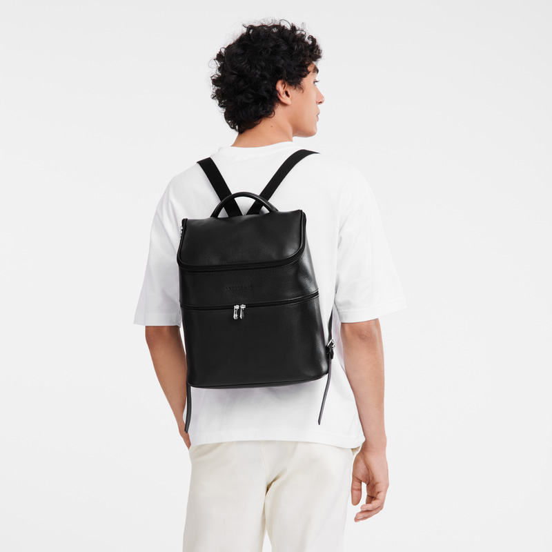 Longchamp Le Foulonné Backpack Negras | LC-OYEU1888