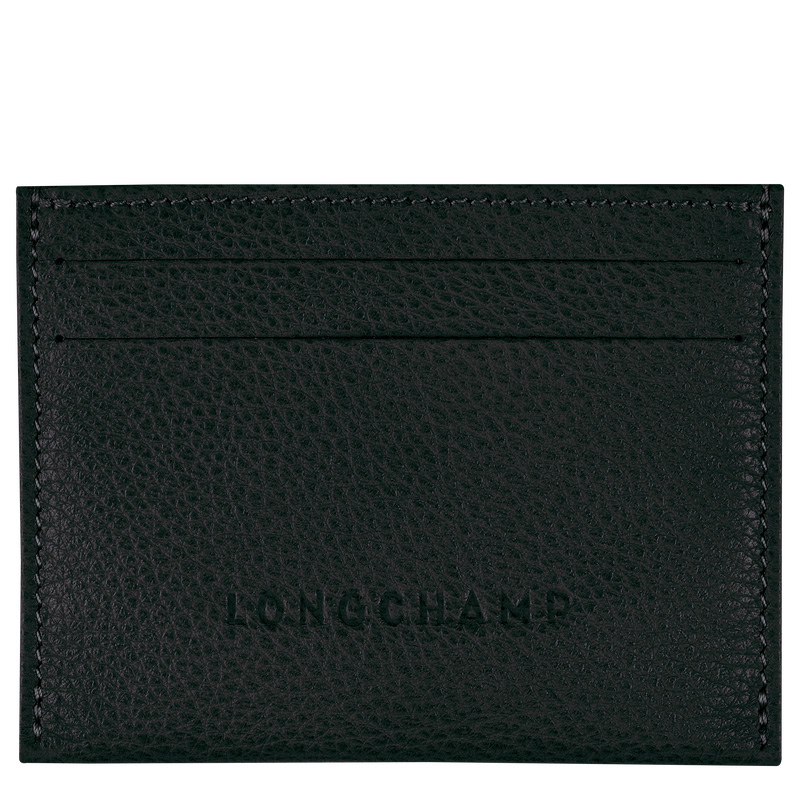 Longchamp Le Foulonné Card holder Negras | LC-DZOP3881