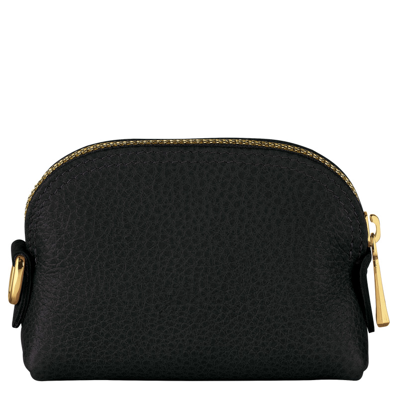 Longchamp Le Foulonné Coin purse Negras | LC-SMJN6258