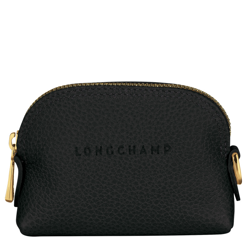 Longchamp Le Foulonné Coin purse Negras | LC-SMJN6258