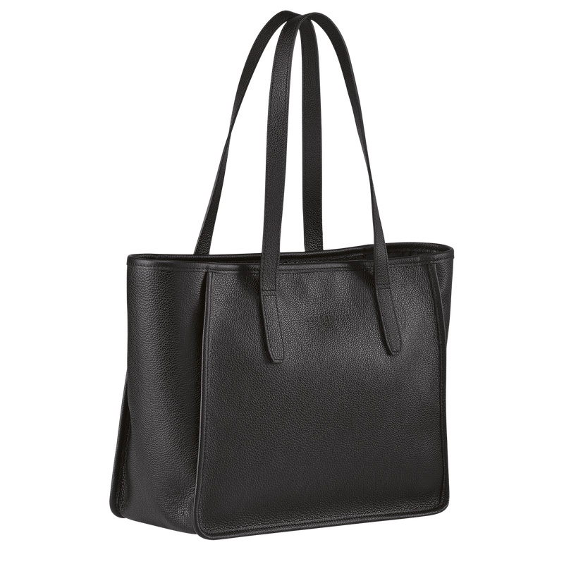 Longchamp Le Foulonné L Tote bag Negras | LC-VJVL9963