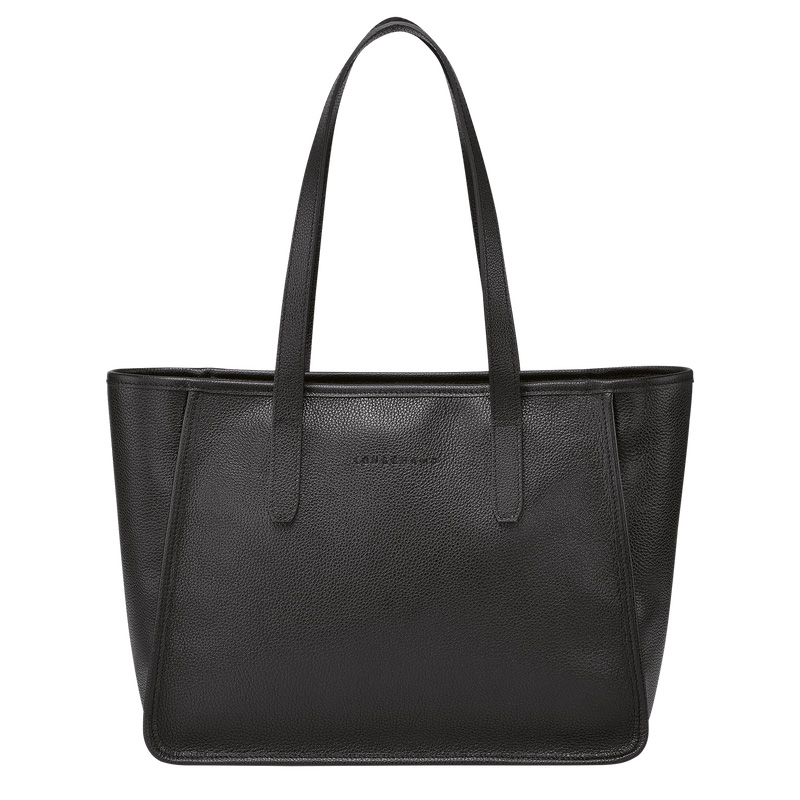 Longchamp Le Foulonné L Tote bag Negras | LC-VJVL9963
