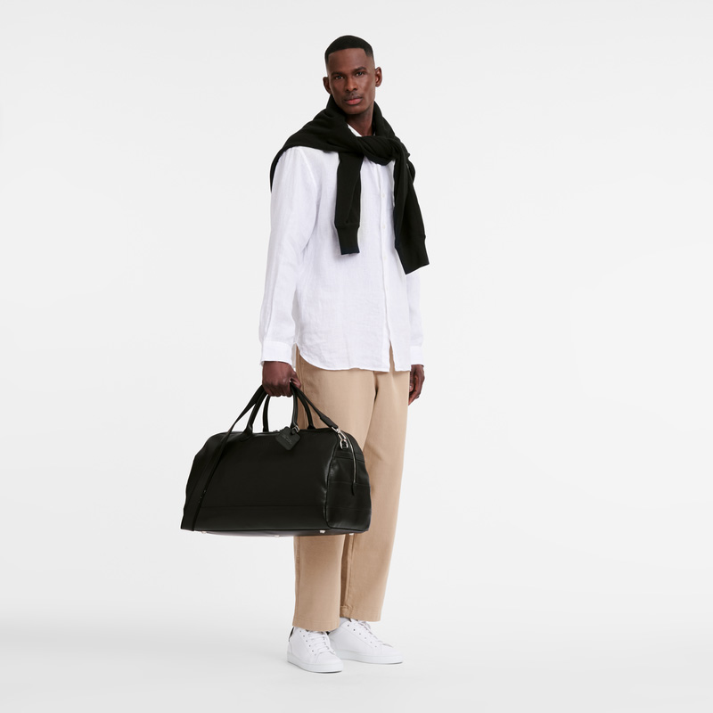 Longchamp Le Foulonné L Travel bag Negras | LC-IAJM1816