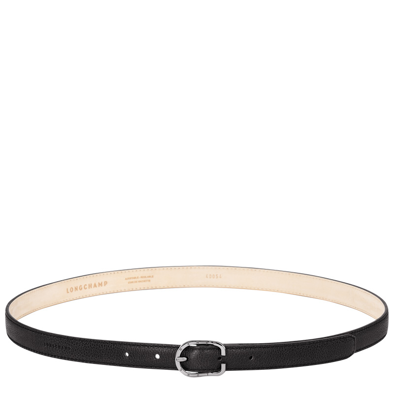 Longchamp Le Foulonné Ladies' belt Negras | LC-YZVG3059