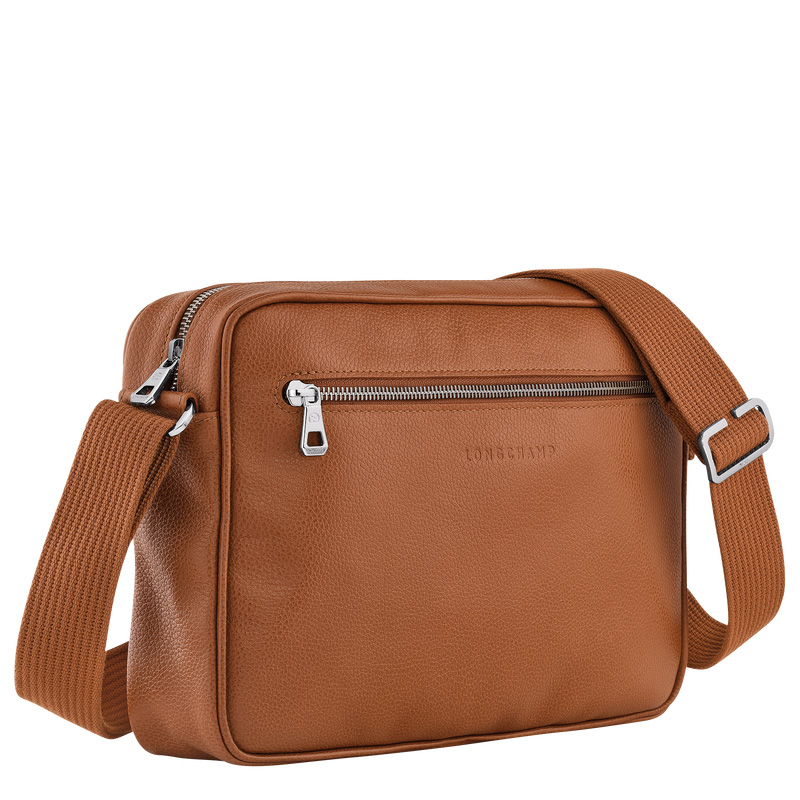 Longchamp Le Foulonné M Camera bag Caramel | LC-TCIC2308