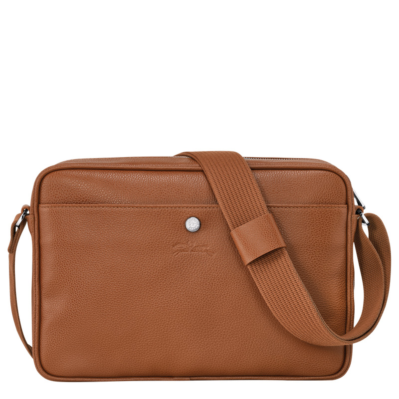 Longchamp Le Foulonné M Camera bag Caramel | LC-TCIC2308