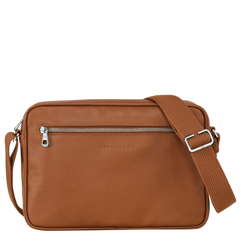 Longchamp Le Foulonné M Camera bag Caramel | LC-TCIC2308
