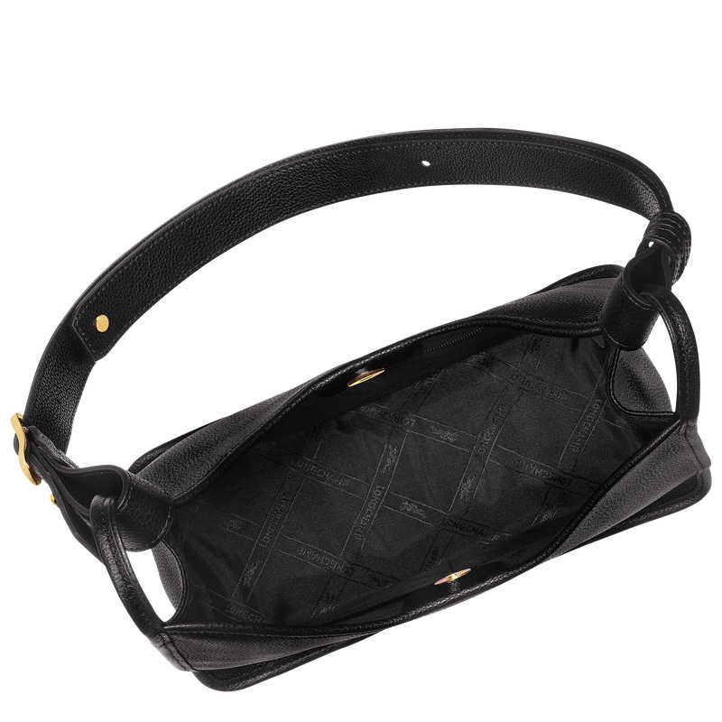 Longchamp Le Foulonné M Hobo bag Negras | LC-SFGD2530