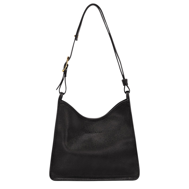 Longchamp Le Foulonné M Hobo bag Negras | LC-SFGD2530