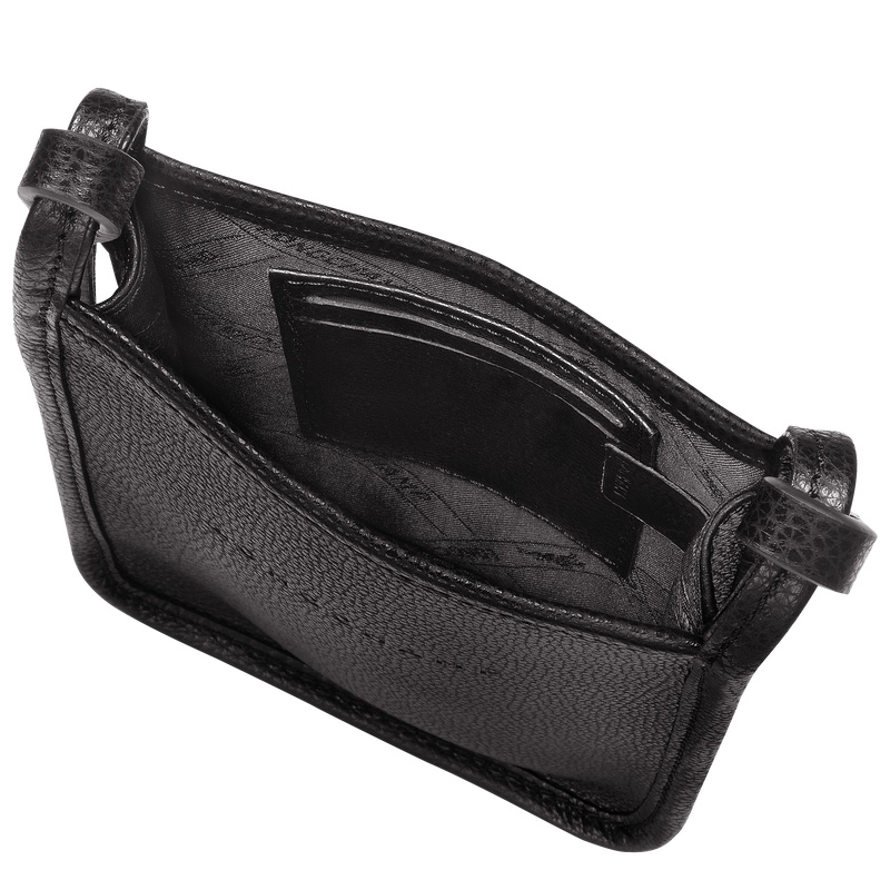Longchamp Le Foulonné Phone case Negras | LC-EFMQ6001